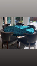 Load image into Gallery viewer, Velvet Round Perfect Fit Machine Washable Tablecloth
