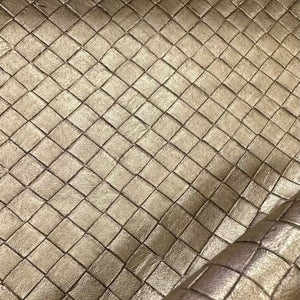 Bottega Woven Faux Leather Tablecloth