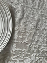 Load image into Gallery viewer, Ivory Velvet Tablecloth