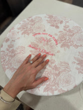 Load image into Gallery viewer, Personalized Floral Elasticized Hafrashat Challah Cover